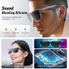 AI Smart Translation Glasses with Chat GPT for Adults,Multifunctional Bluetooth Glasses with Calls, Voice Assistant, Open-Ear Stereo Speakers, Blue Light Filter & UV Protection and USB Charging view 3