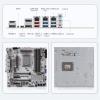 oaknode W680 12 Bay NAS ATX10Gbps Server NAS Motherboard Workstation/Server Grad Four ddr5 Two hdmi Two dp, 2x2.5G 3xnvme Support vPro Remote Management FunctionMotherboard+3xSFF8643 view 3