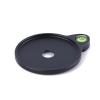 Tripod Add-on Spirit Level Plate Circular Offset Leveling 76/60/50mm Diameter Metal Base Bubble Leveler, Compatible with Benro, Gitzo, for Tripod/Head (60mm) view 2