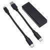 USB 3.2 LAN Ethernet Adapter RTL8157 Chipset 5Gbps High Speed Connection for Gaming Editing White view 4