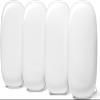 Google Nest WiFi Pro - Wi-Fi 6E - Reliable Home Wi-Fi System with Fast Speed and Whole Home Coverage - Mesh Router - Non-Retail Packaging - 4 Pack - Snow view 1