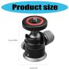 Rotatable Tripod Ball Head 1/4in Hot Shoe Adapter Aluminum Construction for Panoramic DSLR Phone Mount 3KG Bearing Ball Head Tripod Adapter view 3
