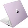 HP 14" LED Business Laptop Computer, 32GB RAM 640GB Storage (128GB UFS + 512GB SD Card), Intel Quad-Core N150, Windows 11 S & 1-Year Microsoft Office 365 Included, PLUSERA Earphones, Honey Lavender view 3