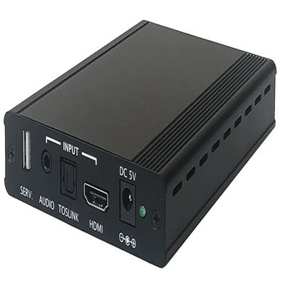 AllAboutAdapters 4K UHD HDMI Scaler - HD Video Up Down Converter with Audio Extraction HDMI 2.0