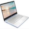 HP 14" LED Business Laptop Computer, 32GB RAM 640GB Storage (128GB UFS + 512GB SD Card), Intel Quad-Core N150, Windows 11 S & 1-Year Microsoft Office 365 Included, PLUSERA Earphones, Sky Blue view 3