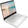 HP 14" LED Business Laptop Computer, 8GB RAM 384GB Storage (128GB UFS + 256GB SD Card), Intel Quad-Core N150, Windows 11 S & 1-Year Microsoft Office 365 Included, PLUSERA Earphones, Willow Green view 2