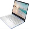 HP 14" LED Business Laptop Computer, 8GB RAM 384GB Storage (128GB UFS + 256GB SD Card), Intel Quad-Core N150, Windows 11 S & 1-Year Microsoft Office 365 Included, PLUSERA Earphones, Sky Blue view 2