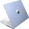 HP 14" LED Business Laptop Computer, 8GB RAM 384GB Storage (128GB UFS + 256GB SD Card), Intel Quad-Core N150, Windows 11 S & 1-Year Microsoft Office 365 Included, PLUSERA Earphones, Sky Blue view 4