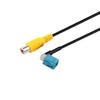 bodateng LIHUA Fakra Female to R/CA Female Video Cable Adapter Car Reversing Rear View Camera Adapter Cables(Fakra Z F90 to RCA F,30CM) view 1