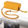 BaotyJie Camera Carrying Case Portable,Compact,Large Capacity Accessories Carry Bag Sturdy Holder Waterproof Handbag Travel, Yellow view 3