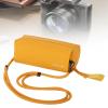 BaotyJie Camera Carrying Case Portable,Compact,Large Capacity Accessories Carry Bag Sturdy Holder Waterproof Handbag Travel, Yellow view 4