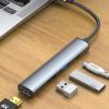 100WPD Charging USB C Hubs 3/4 In 1 Adapter With 4K HDTV And 5Gbps USB3.0 Portable Docking Station For Laptops Portable Docking Station For Laptop view 2