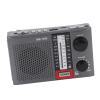 FAUOSWUK Portable AM FM Shortwave Radio, Abs Retro Portable Radio Built in Flashlight with Lanyard for Home Travel Camping view 1