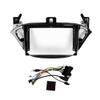 9" Car Stereo Navigation Radio Mounting Frame Bracket with Wiring Harness Compatible with Opel Adam 2013 2014 2015 2016 2017-2021 for Opel Corsa 2014 2015 2016 2017 2018 2019 2020 2021 (E) UV Black view 1
