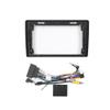 Car Stereo Navigation 9" Android Radio Mounting Frame Mask Bracket with Wiring Harness Specific Designed for Citroen Berlingo 2015 2016 2017 2018 view 1