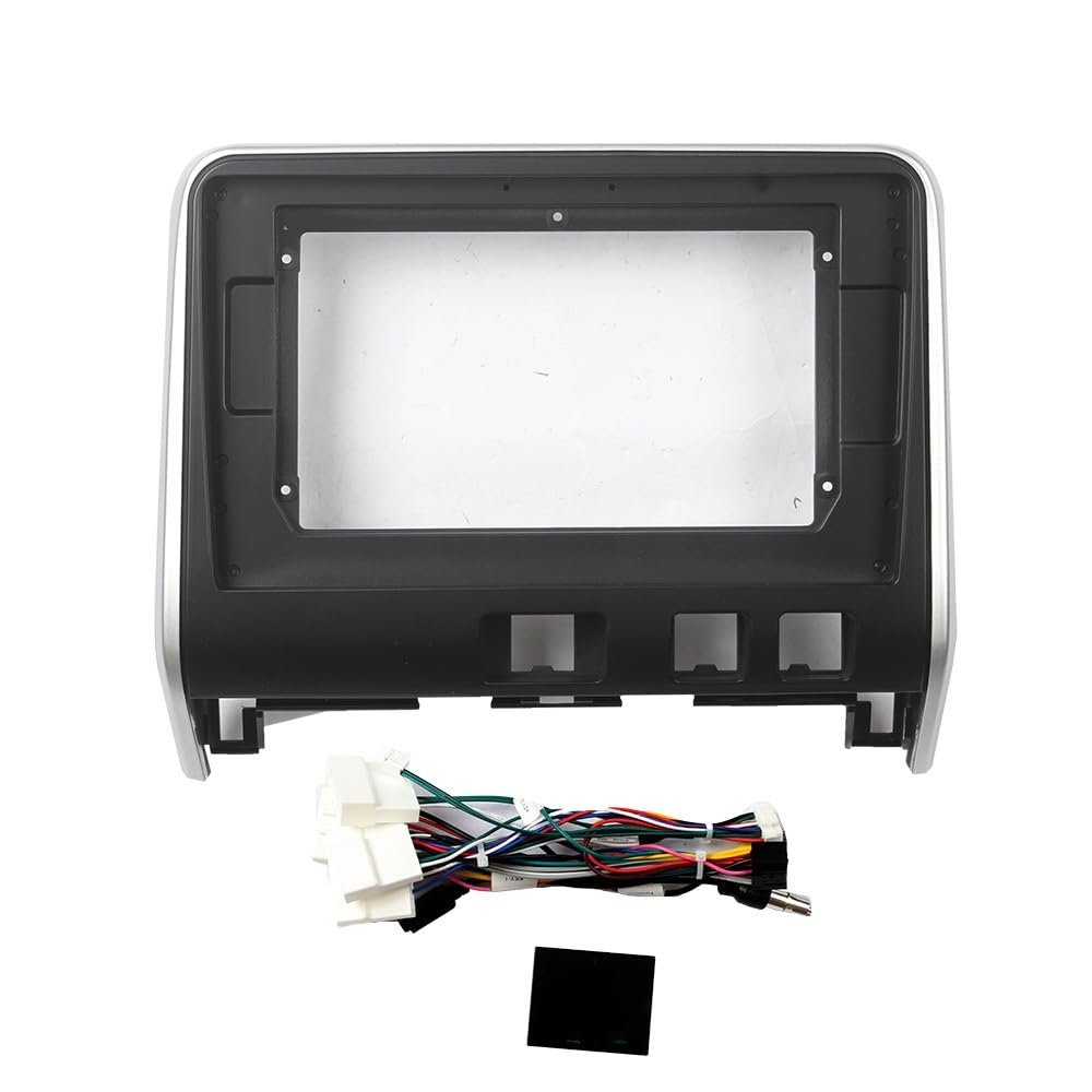 Car Stereo Navigation 10" Android Radio Mounting Frame Mask Bracket with Wiring Harness Specific Designed for Nissan Serena 2016 2016 2017 2018 2019 RHD