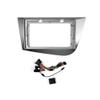 Car Stereo Navigation 9" Android Radio Mounting Frame Mask Bracket with Wiring Harness Specific Designed for Seat Leon 2005 2006 2007 2008 2009 2010 2011 2012 LHD view 1