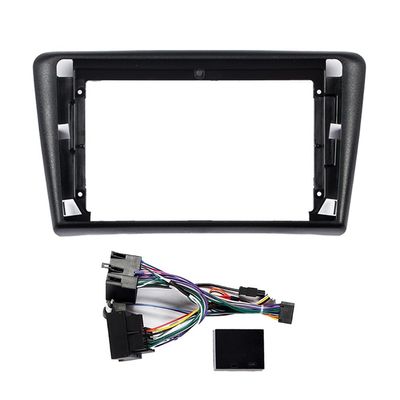 9" Car Stereo Navigation FM Radio Mounting Frame Bracket with Wiring Harness Compatible with Skoda Rapid Spaceback 2014 2015 2016 2017 2018 2019 2020 2021