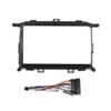 Car Stereo Navigation 9" Android Radio Mounting Frame Mask Bracket with Wiring Harness Specific Designed for Kia Carens Rondo 2014 2015 2016 2017