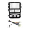 Car Stereo Navigation 9" Android Radio Mounting Frame Mask Bracket with Wiring Harness Specific Designed for Toyota Vios/Yaris 2018 2019 MT LHD view 1