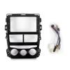 Car Stereo Navigation 9" Android Radio Mounting Frame Mask Bracket with Wiring Harness Specific Designed for Toyota Vios/Yaris 2018 2019 MT LHD view 3