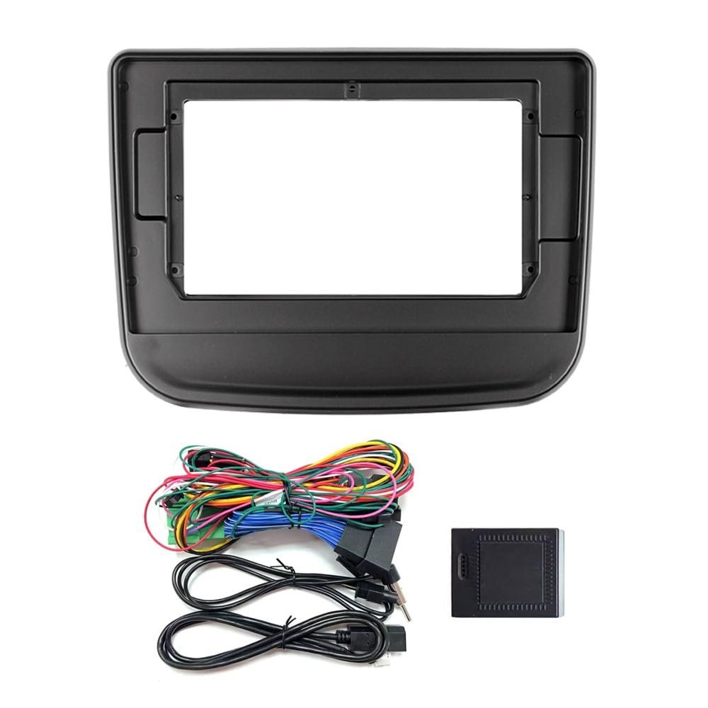 Car Stereo Navigation 10" Android Radio Mounting Frame Mask Bracket with Wiring Harness Specific Designed for Chevrolet Equinox 2016 2017 2018