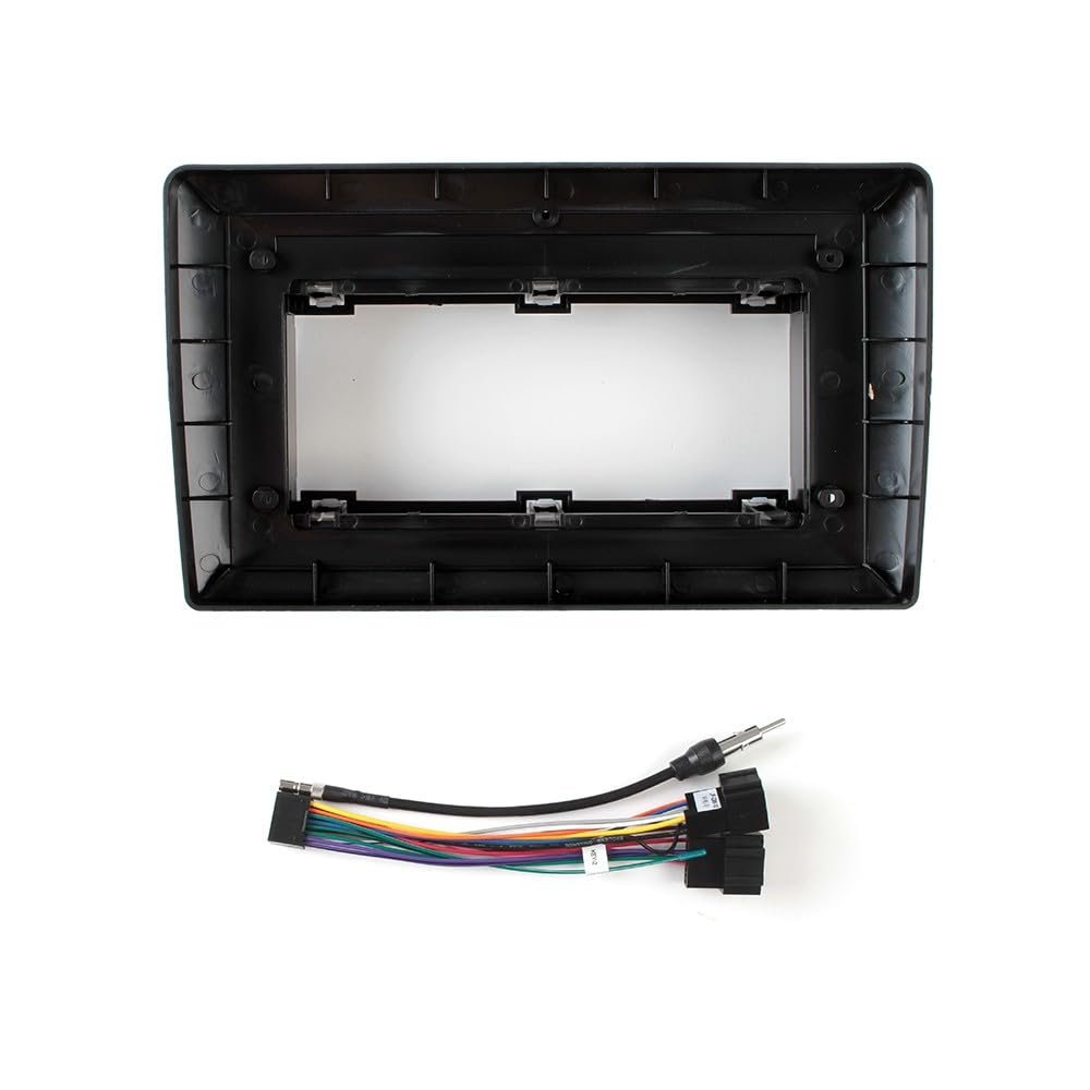 10.1" Car Stereo Navigation FM Radio Mounting Frame Bracket with Wiring Harness Compatible with Chevrolet COBALT2005 2006-2010 Equinox 2005 2006 HHR 2006 2011 Malibu 2004-2012