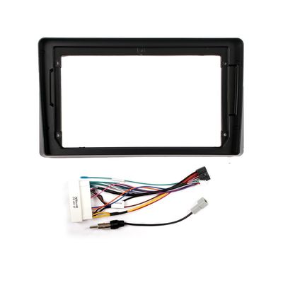 9" Car Stereo Navigation FM Radio Mounting Frame Bracket with Wiring Harness Compatible with Kia Carnival 2018 2019 2020 2021