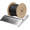 304 stainless steel Heavy Duty Cable RollerCable Roller StandHeavy Duty Cable Reel DispenserCommercial Industrial Grade Steel Wire Dispenser view 1