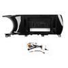Car Stereo Navigation 10" Android Radio Mounting Frame Mask Bracket with Wiring Harness Specific Designed for Kia K5 2020 2021 UV Black view 3