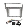 Car Stereo Navigation 10" Android Radio Mounting Frame Mask Bracket with Wiring Harness Specific Designed for VW Golf7 2014 2015 2016 2017 2018 2019 view 1