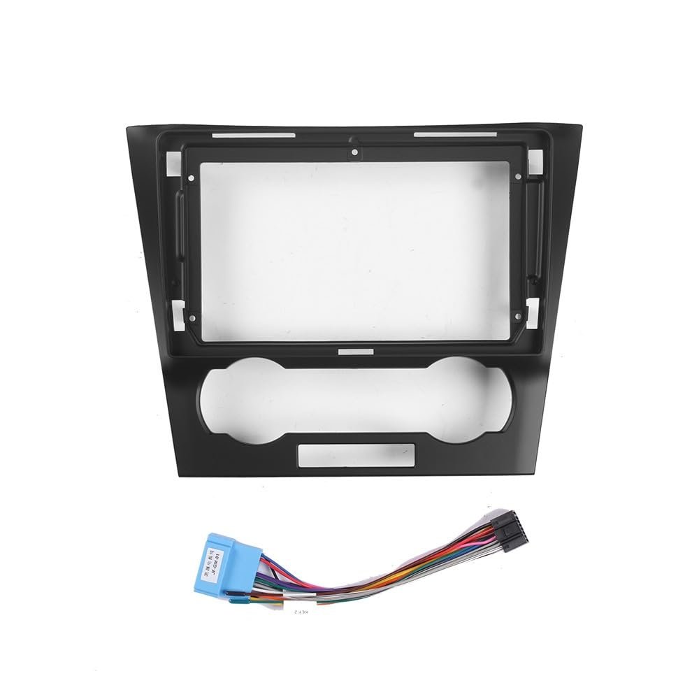 9" Car Stereo Navigation FM Radio Mounting Frame Bracket with Wiring Harness Compatible with Chevrolet Epica 2007 2008 2009 2010 2011 2012