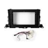 10" Car Stereo Navigation FM Radio Mounting Frame Bracket with Wiring Harness Compatible with Toyota Highlander 2014 2015 2016 2017 2018 2019 view 1