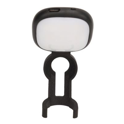 Akozon High Brightness LED Video Light Portable Vlog and Selfie Light with Color Temperature Adjustment and Bracket Ideal for Professional Videography