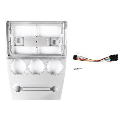 Car Stereo Navigation 9" Android Radio Mounting Frame Mask Bracket with Wiring Harness Specific Designed for Citroen Elysee 2004 2005 2006 2007 2008 2009 2010 2011 2012 2013