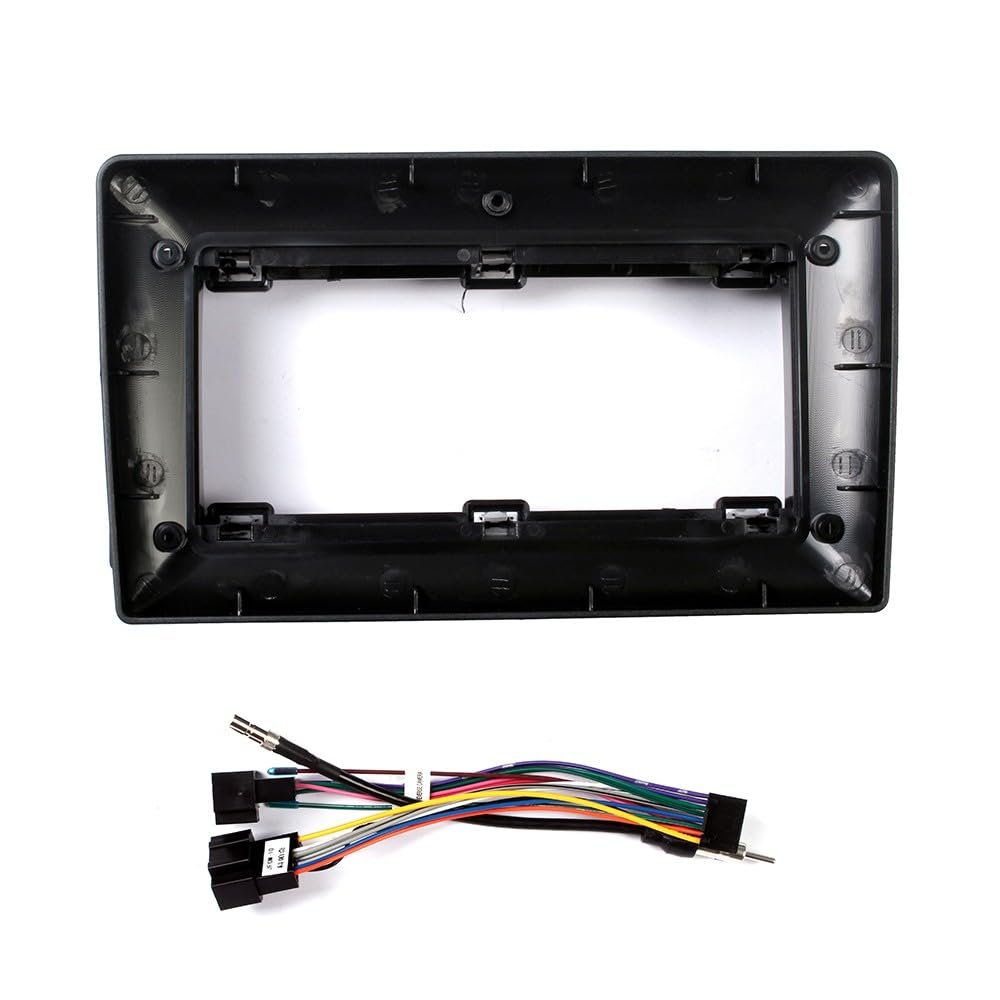 9" Car Stereo Navigation FM Radio Mounting Frame Bracket with Wiring Harness Compatible with Chevrolet Captiva Epica LOVA Aveo