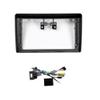 Car Stereo Navigation 9" Android Radio Mounting Frame Mask Bracket with Wiring Harness Specific Designed for Peugeot 407 2004 2005 2006 2007 2008 view 2