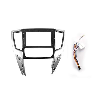 9" Car Stereo Navigation FM Radio Mounting Frame Bracket with Wiring Harness Compatible with Mitsubishi Triton 2019 LHD