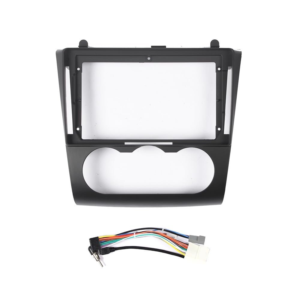 9" Car Stereo Navigation FM Radio Mounting Frame Bracket with Wiring Harness Compatible with Nissan Altima 2008 2009 2010 2011 2012 MT