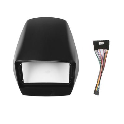 Car Stereo Navigation 10" Android Radio Mounting Frame Mask Bracket with Wiring Harness Specific Designed for Hyundai Tucson IX35 2010
