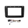 Car Stereo Navigation 10" Android Radio Mounting Frame Mask Bracket with Wiring Harness Specific Designed for Peugeot 2008 2015 2016 2017 2018 2019 view 1