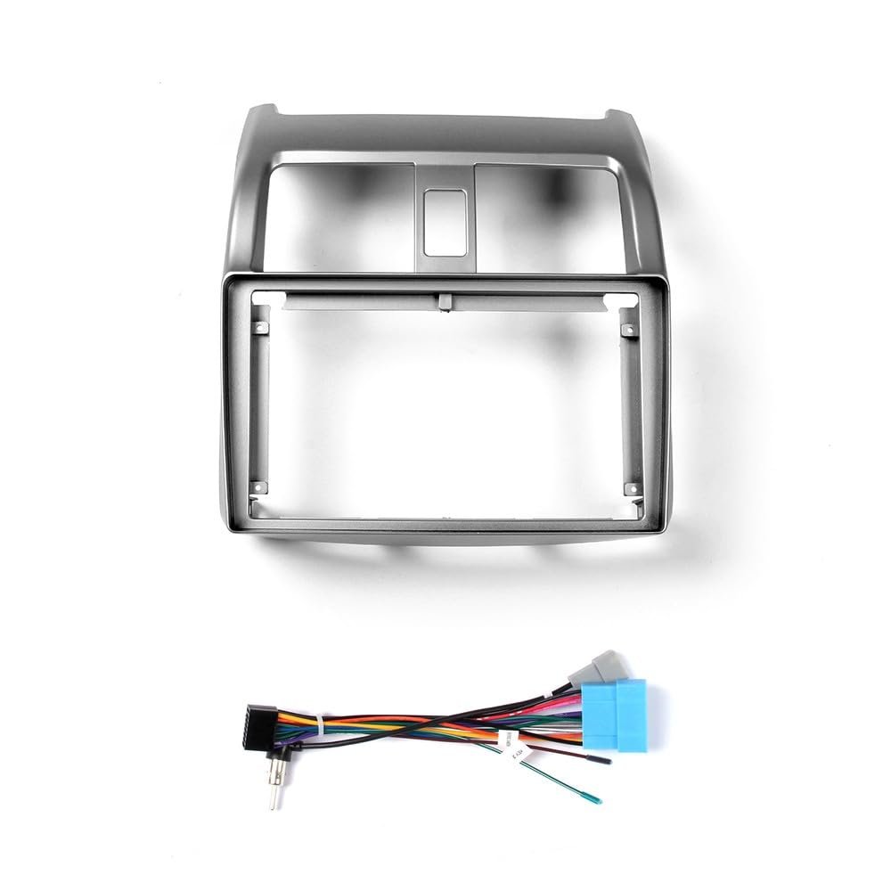 Car Stereo Navigation 9" Android Radio Mounting Frame Mask Bracket with Wiring Harness Specific Designed for Honda AIRWAVE 2005 2006 2007 2008 2009 2010
