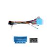 Car Stereo Navigation 9" Android Radio Mounting Frame Mask Bracket with Wiring Harness Specific Designed for Honda AIRWAVE 2005 2006 2007 2008 2009 2010 view 2
