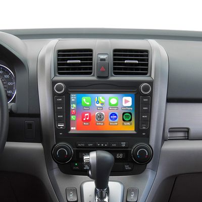 QLED Radio for Honda CR-V CRV 2007 2008 2009 2010 2011 Upgrade,Touch Screen Stereo Replacement,Wireless carplay Android auto,4G LTE Network,Support SWC, Free Backup Camera