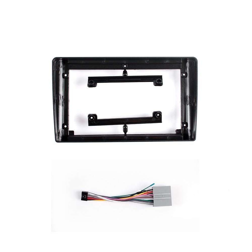 9" Car Stereo Navigation FM Radio Mounting Frame Bracket with Wiring Harness Compatible with Mazda Tribute 2001 2002 2003 2004 2005 Ford Escape 2001 2002 2003 2004 2005