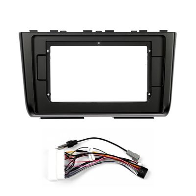 Car Stereo Navigation 10" Android Radio Mounting Frame Mask Bracket with Wiring Harness Specific Designed for Hyundai Ix25 / Creta 2020 LHD