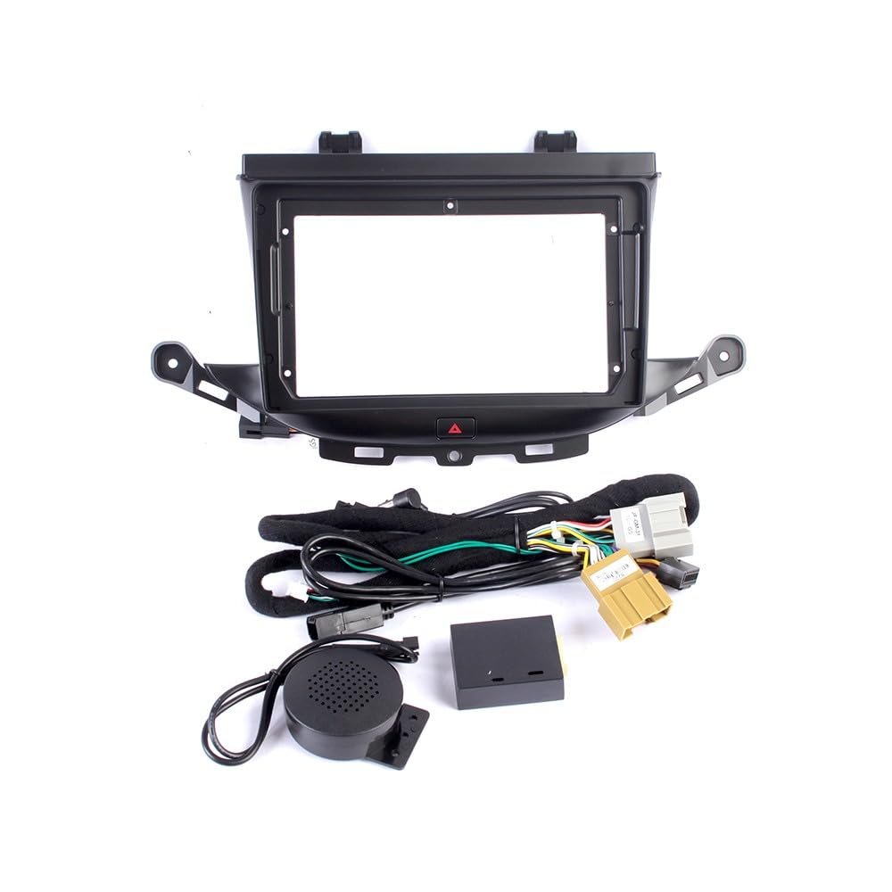 9" Car Stereo Navigation FM Radio Mounting Frame Bracket with Wiring Harness Compatible with Buick Verano 2015 (Sedan)
