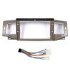 9" Car Stereo Navigation FM Radio Mounting Frame Bracket with Wiring Harness Compatible with Toyota Corolla 2006 RHD view 1