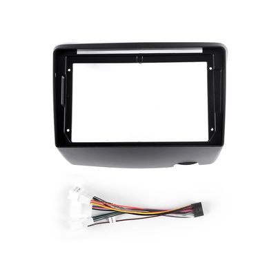 Car Stereo Navigation 9" Android Radio Mounting Frame Mask Bracket with Wiring Harness Specific Designed for Toyota Vitz/Yaris/Echo 1999 2000 2001 2002 2003 2004 2005