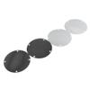 2 PCS Motorcycle Rear Mesh Speaker Grill Covers For Harley-Davidson Touring Electra Glide 96-13 FLHT Accessories(Black) view 4